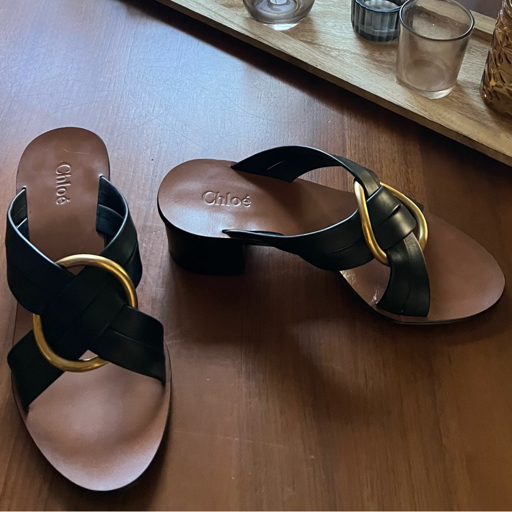 Chloé Rony Chunky Sandal - Picture 2 of 10